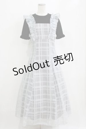 画像: REDYAZEL / ショルダーフリルドッキングワンピース Free ブラック H-26-02-20-005-LO-OP-NS-ZH