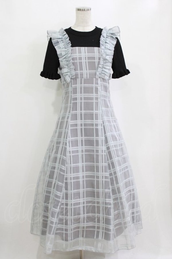 画像1: REDYAZEL / ショルダーフリルドッキングワンピース Free ブラック H-26-02-20-005-LO-OP-NS-ZH (1)