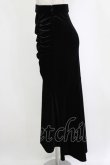 画像2: LOLITAその他 / LVEU./Shirring velour mermaid skirt Free ブラック H-26-02-20-045-LO-SK-NS-ZH (2)