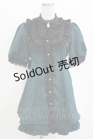 画像: NOEMIE / ゴシックヨークフリルセットアップ M グリーン H-26-02-20-046-LO-OP-NS-ZH