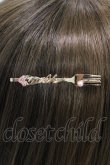 画像2: MILK / ミニチュアフォークヘアーピン  ピンクゴールド H-26-02-20-1004-ML-AC-KB-ZH (2)