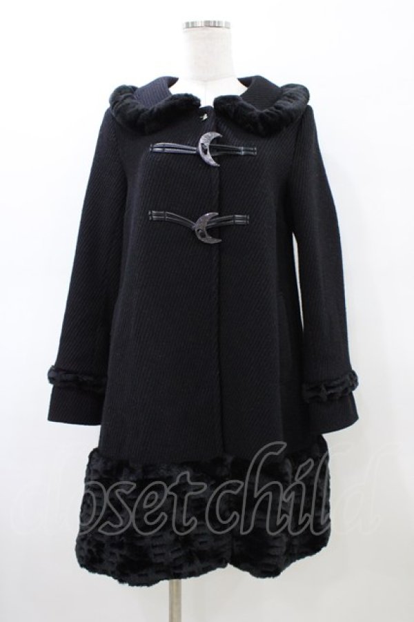 画像1: MILK / Mid nightコート  ブラック H-26-02-20-1035-ML-CO-KB-ZH (1)