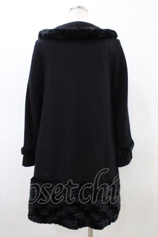 画像2: MILK / Mid nightコート  ブラック H-26-02-20-1035-ML-CO-KB-ZH (2)