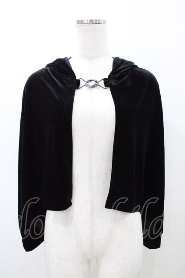 画像1: KILL STAR / CAYLLEY CLOAKケープ M ブラック H-26-02-20-1036-SL-TO-KB-ZH (1)