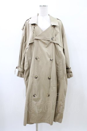 画像: RNA / ルーズロングトレンチ M ベージュ H-26-02-20-1048-PU-CO-KB-ZH