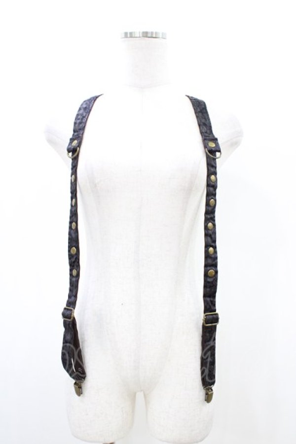 画像1: STEAM / サスペンダー  茶 H-26-02-20-1007-HN-ZA-KB-ZH (1)