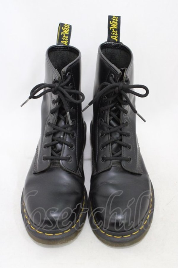 画像1: Dr.Martens （Getta Grip） / 8ホールブーツ UK5(約24cm) ブラック H-26-02-20-1002-PU-SH-KB-ZH (1)