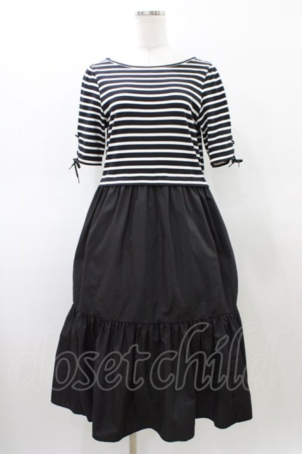 画像1: MILK / Harborワンピース  ブラック H-26-02-20-1018-ML-OP-KB-ZH (1)