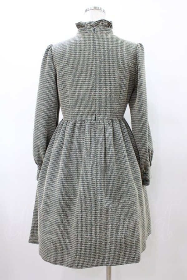 画像2: MILK / SHANGHAIワンピ  グリーンチェック H-26-02-20-1020-ML-OP-KB-ZH (2)