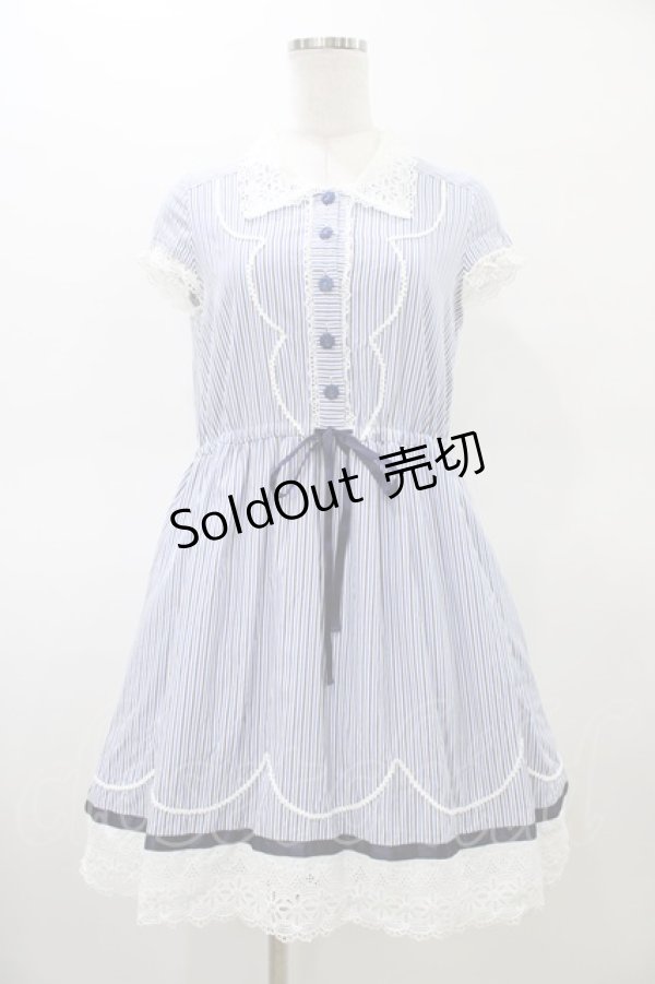 画像1: MILK / マドレーヌドレス  ブルー H-26-02-20-1023-ML-OP-AK-ZH (1)