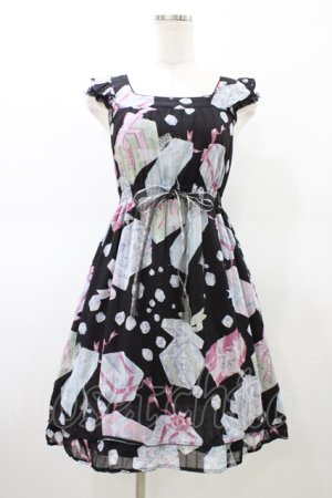 画像: MILK / ICEプレゼントドレス  ブラック H-26-02-20-1026-ML-OP-AK-ZH