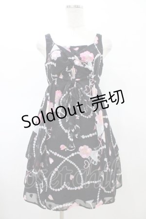 画像: MILK / パールカクテルドレス  ブラック H-26-02-20-1027-ML-OP-AK-ZH