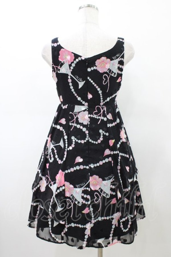 画像2: MILK / パールカクテルドレス  ブラック H-26-02-20-1027-ML-OP-AK-ZH (2)