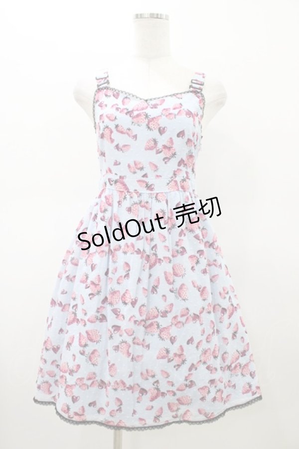 画像1: MILK / スプラッシュベリードレス  ブルー H-26-02-20-1028-ML-OP-AK-ZH (1)