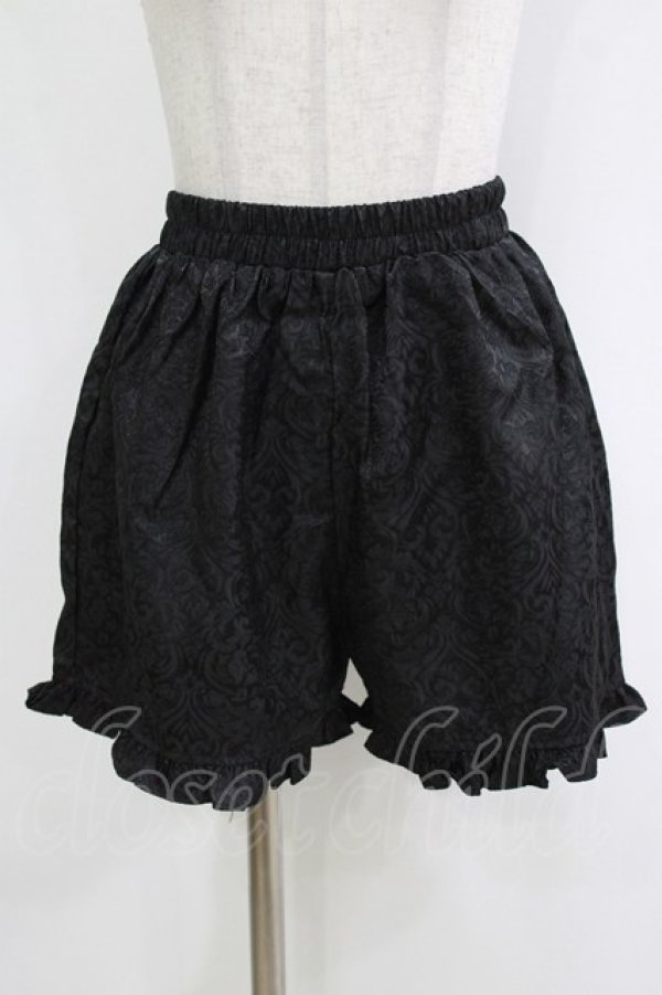 画像5: Ank Rouge / リボンジャガードセットアップ M ブラック H-26-02-20-047-CA-OP-NS-ZH (5)