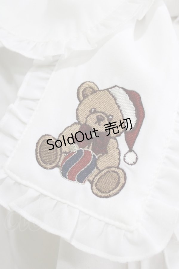 画像4: Amavel / Holy Night Bearリボンブラウス Free オフ H-26-02-20-050-CA-BL-NS-ZH (4)