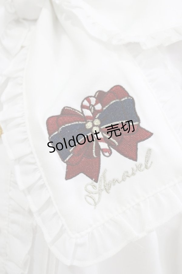画像5: Amavel / Holy Night Bearリボンブラウス Free オフ H-26-02-20-050-CA-BL-NS-ZH (5)
