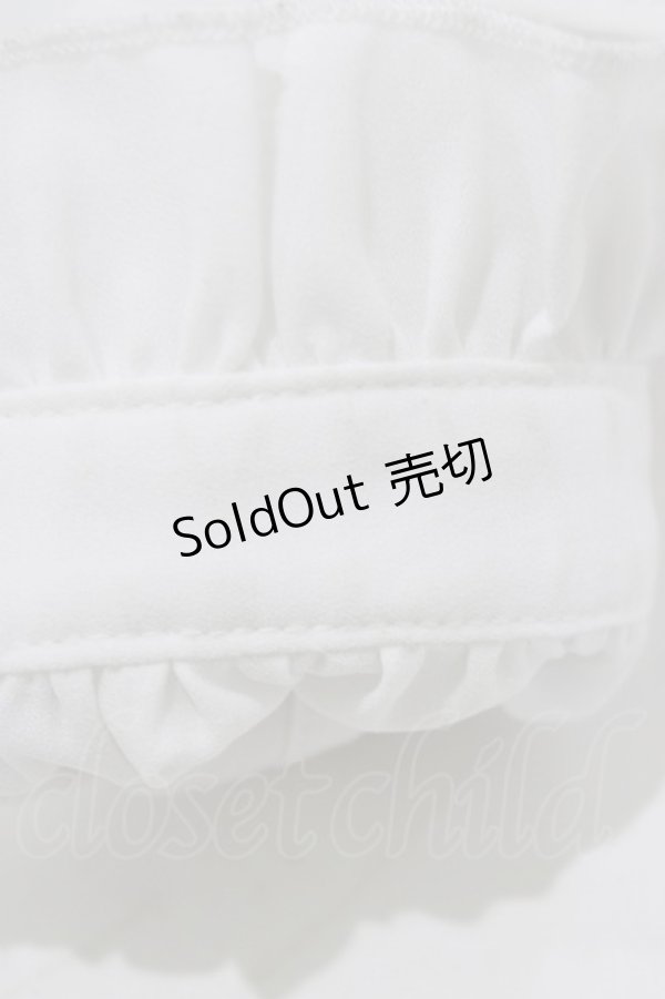 画像4: Amavel / Velvet Ribbonラッフルブラウス Free オフ/グリーン H-26-02-20-051-CA-BL-NS-ZH (4)