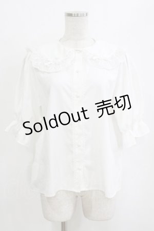 画像: Alice Mashiro / うさ耳ブラウス M オフ H-26-02-20-052-PU-BL-NS-ZH