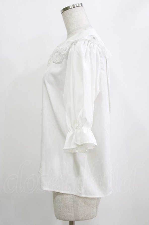 画像2: Alice Mashiro / うさ耳ブラウス M オフ H-26-02-20-052-PU-BL-NS-ZH (2)