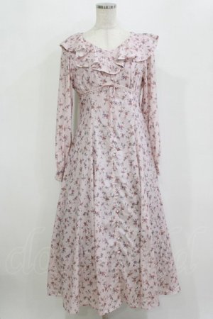 画像: Ank Rouge / 花柄ロングワンピース M ピンク H-26-02-20-007-CA-OP-NS-ZH