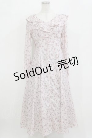 画像: Ank Rouge / 花柄ロングワンピース M ピンク H-26-02-20-007-CA-OP-NS-ZH