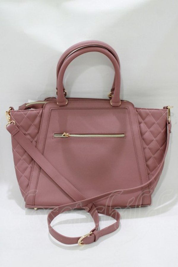 画像2: m petit by misako / サンリオコラボ AMキルティング2WAYバッグ  ピンク H-26-02-20-061-LO-BG-NS-ZH (2)