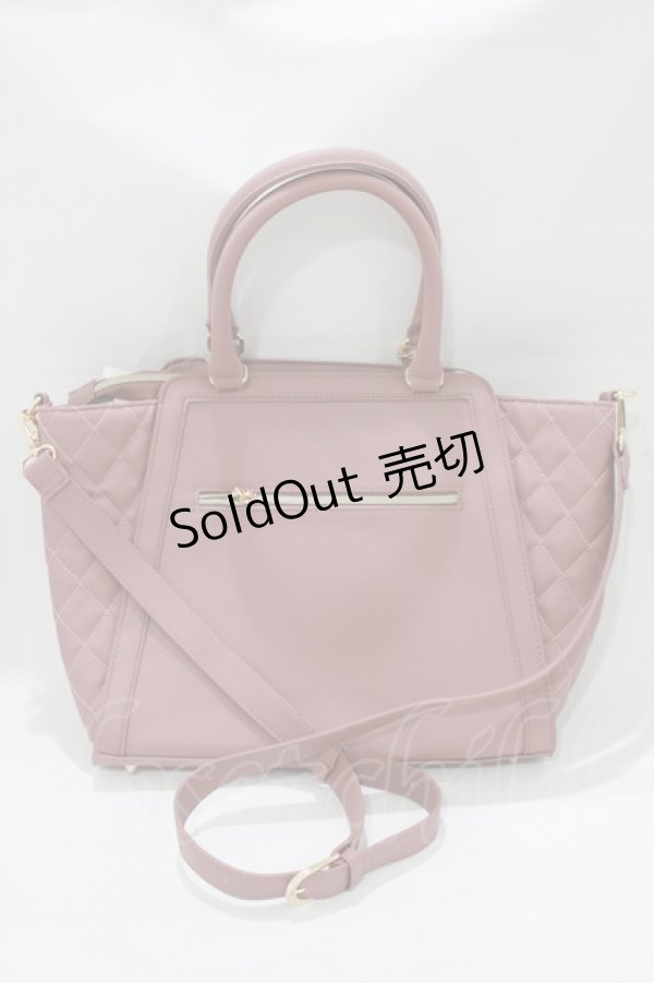 画像2: m petit by misako / サンリオコラボ AMキルティング2WAYバッグ  ピンク H-26-02-20-061-LO-BG-NS-ZH (2)