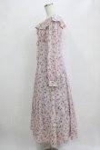 画像2: Ank Rouge / 花柄ロングワンピース M ピンク H-26-02-20-007-CA-OP-NS-ZH (2)