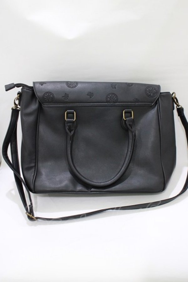 画像3: ALICE and the PIRATES / A/P魔法陣ボストンBag  ブラック H-26-02-20-062-PA-BG-NS-ZH (3)