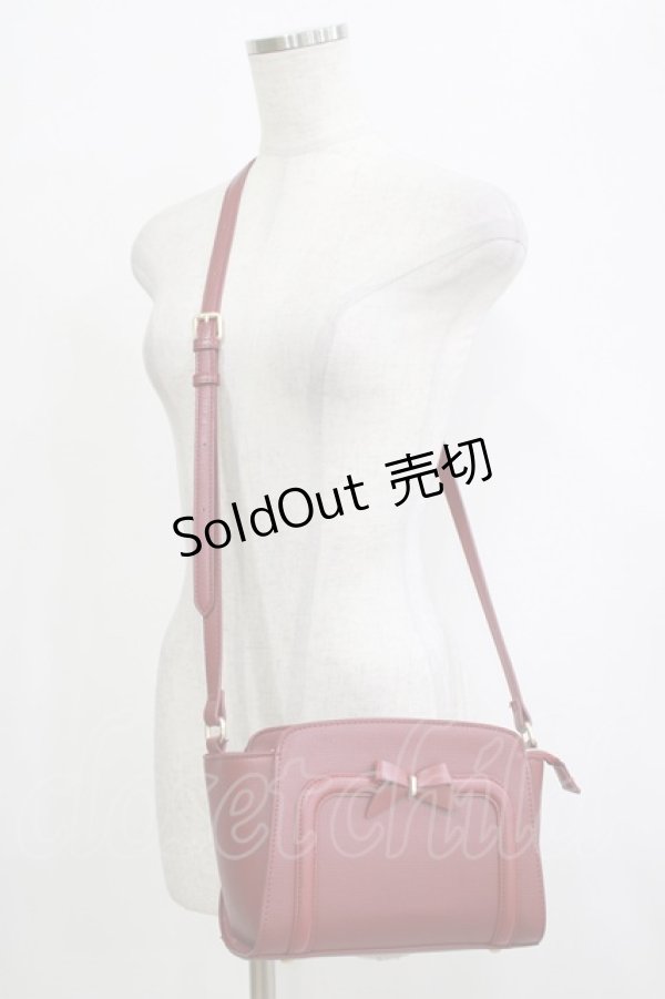 画像1: m petit by misako / AMリボンヨコSLD  レッド H-26-02-20-064-LO-BG-NS-ZH (1)