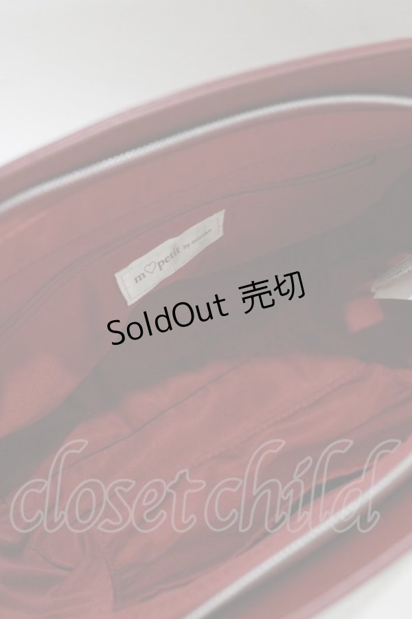 画像3: m petit by misako / AMリボンヨコSLD  レッド H-26-02-20-064-LO-BG-NS-ZH (3)