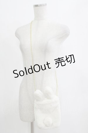 画像: Ank Rouge / うさみみポシェット  オフ H-26-02-20-066-CA-ZA-NS-ZH