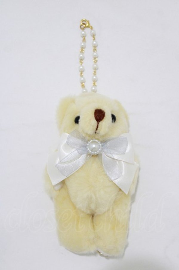 画像1: Amavel / Fantasy Dreaming Bearバッグチャーム  アイボリー H-26-02-20-068-CA-ZA-NS-ZH (1)