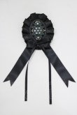 画像1: Atelier Beatrice / クリップブローチ  ブラック H-26-02-20-070-GO-AC-NS-ZH (1)