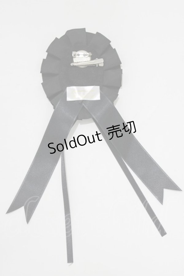 画像2: Atelier Beatrice / クリップブローチ  ブラック H-26-02-20-070-GO-AC-NS-ZH (2)