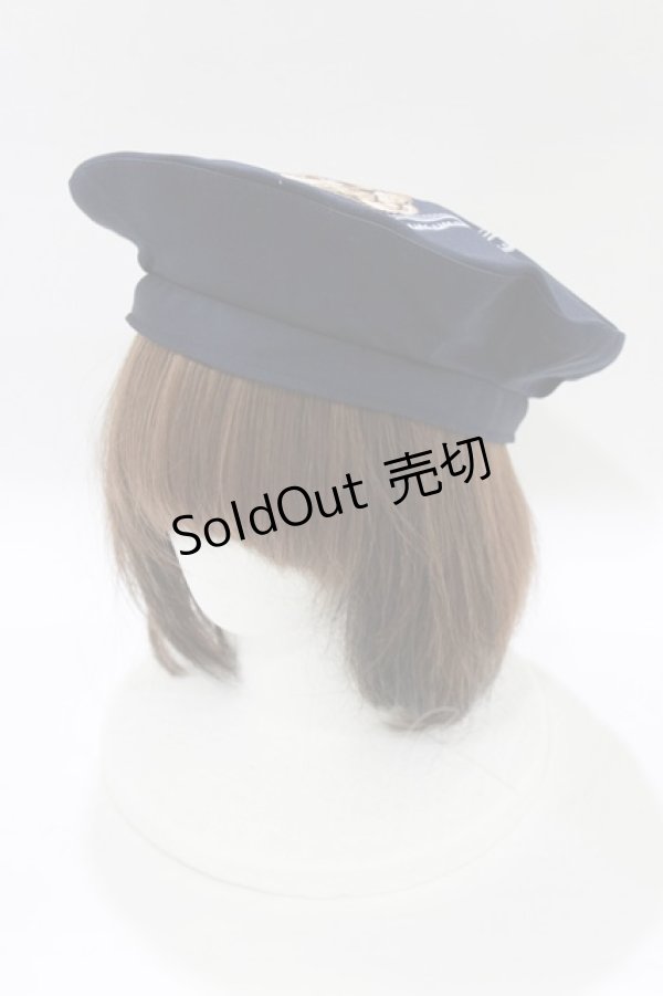 画像2: Amavel / Handmade Teddy Bearベレー  ネイビー H-26-02-20-074-CA-AC-NS-ZH (2)