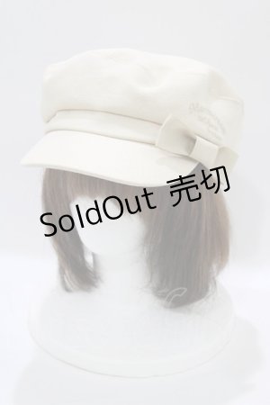 画像: m petit by misako / サンリオキャラクターズコラボ キャスケット  アイボリー H-26-02-20-078-LO-AC-NS-ZH