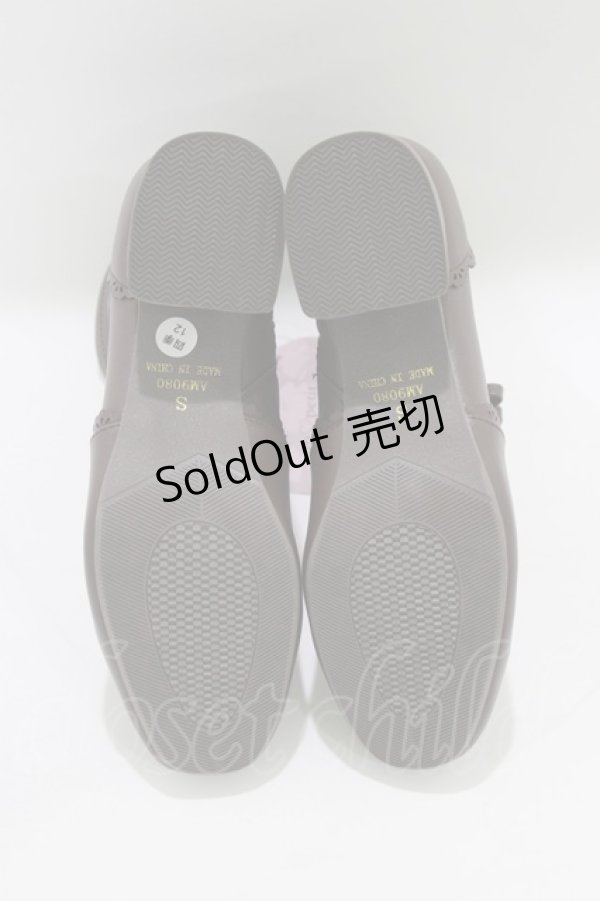 画像4: m petit by misako / TT*AMPUリボンSBT S ブラウン H-26-02-20-082-LO-SH-NS-ZH (4)