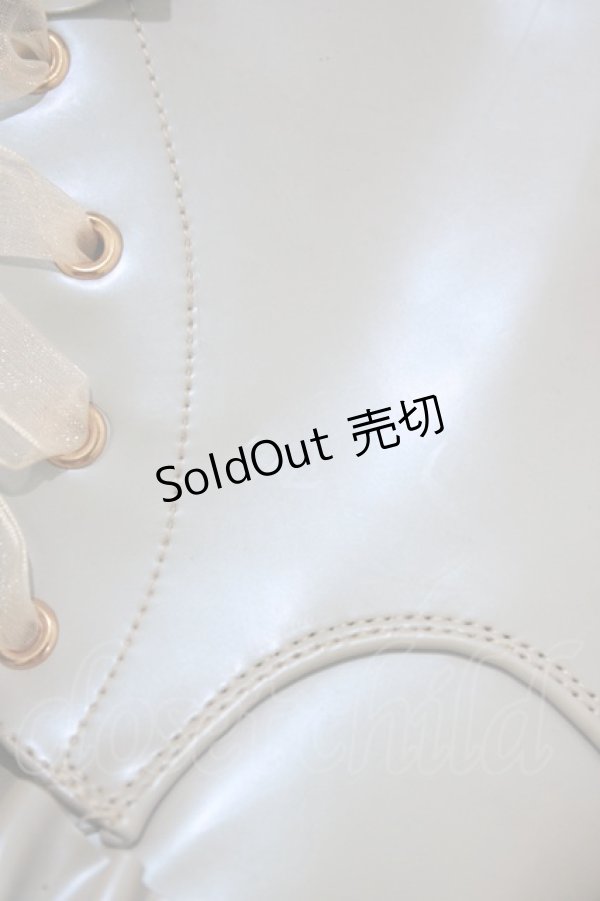 画像5: 母家（海外ロリータブランド） / ショートブーツ 22.5cm ブルー H-26-02-20-083-PU-BG-NS-ZH (5)