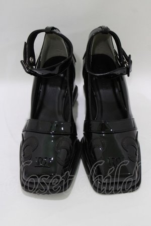 画像: Darich / DDスクエアレディパンプス L ブラック H-26-02-20-084-LO-SH-NS-ZH