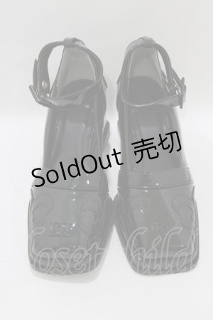画像: Darich / DDスクエアレディパンプス L ブラック H-26-02-20-084-LO-SH-NS-ZH