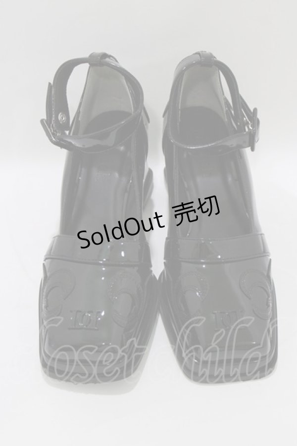 画像1: Darich / DDスクエアレディパンプス L ブラック H-26-02-20-084-LO-SH-NS-ZH (1)