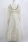 画像3: Ank Rouge / レースロングクラシックワンピース M 生成り H-26-02-20-010-CA-OP-NS-ZH (3)