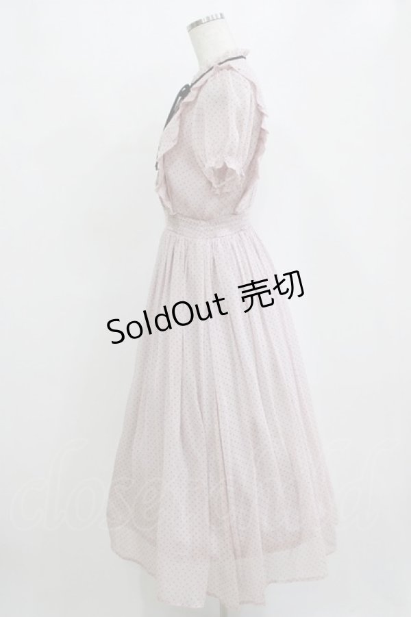 画像2: Ank Rouge / ドットワンピース M ピンク H-26-02-20-002-CA-OP-NS-ZH (2)