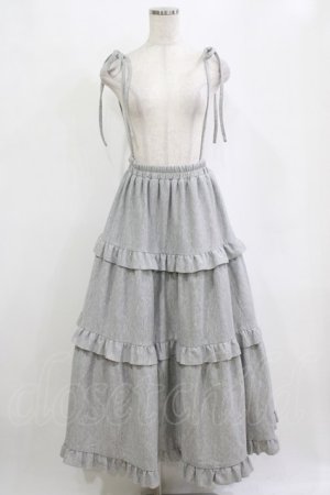 画像: LOLITAその他 / WC/スウェットロングティアードスカート Free グレー H-26-02-20-015-LO-SK-NS-ZH