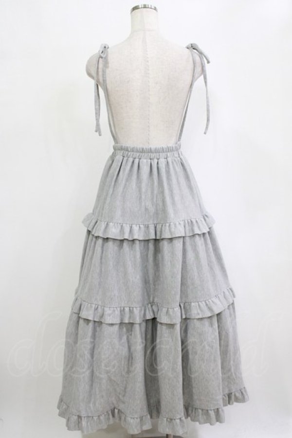 画像3: LOLITAその他 / WC/スウェットロングティアードスカート Free グレー H-26-02-20-015-LO-SK-NS-ZH (3)