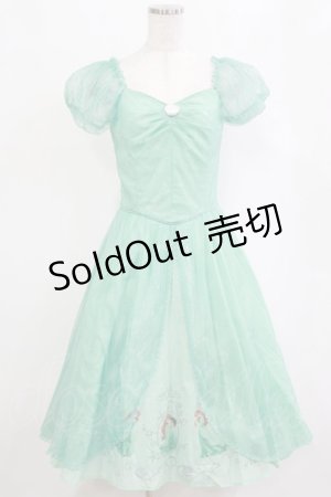 画像: Secret Honey / グリーティングワンピース(アリエルver) Free ミント H-26-02-20-016-CA-OP-NS-ZH