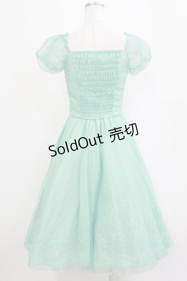 画像3: Secret Honey / グリーティングワンピース(アリエルver) Free ミント H-26-02-20-016-CA-OP-NS-ZH (3)