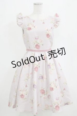画像: Ank Rouge / 花柄ワンピース M ラベンダー H-26-02-20-018-CA-OP-NS-ZH